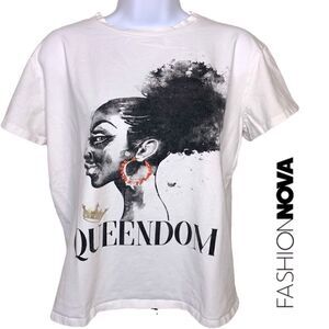 FASHION Nova queendom tee shirt
